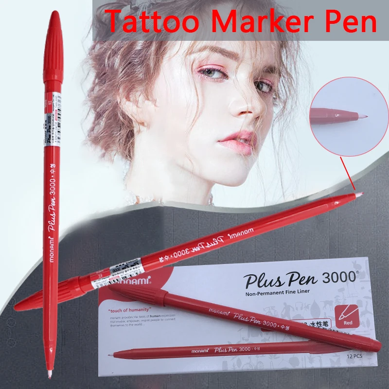 

Embroidered pen Microblading Permanent Makeup Eyebrow Lip Design Positioning Pencil Eyebrow Pencil Waterproof pen for tattoo
