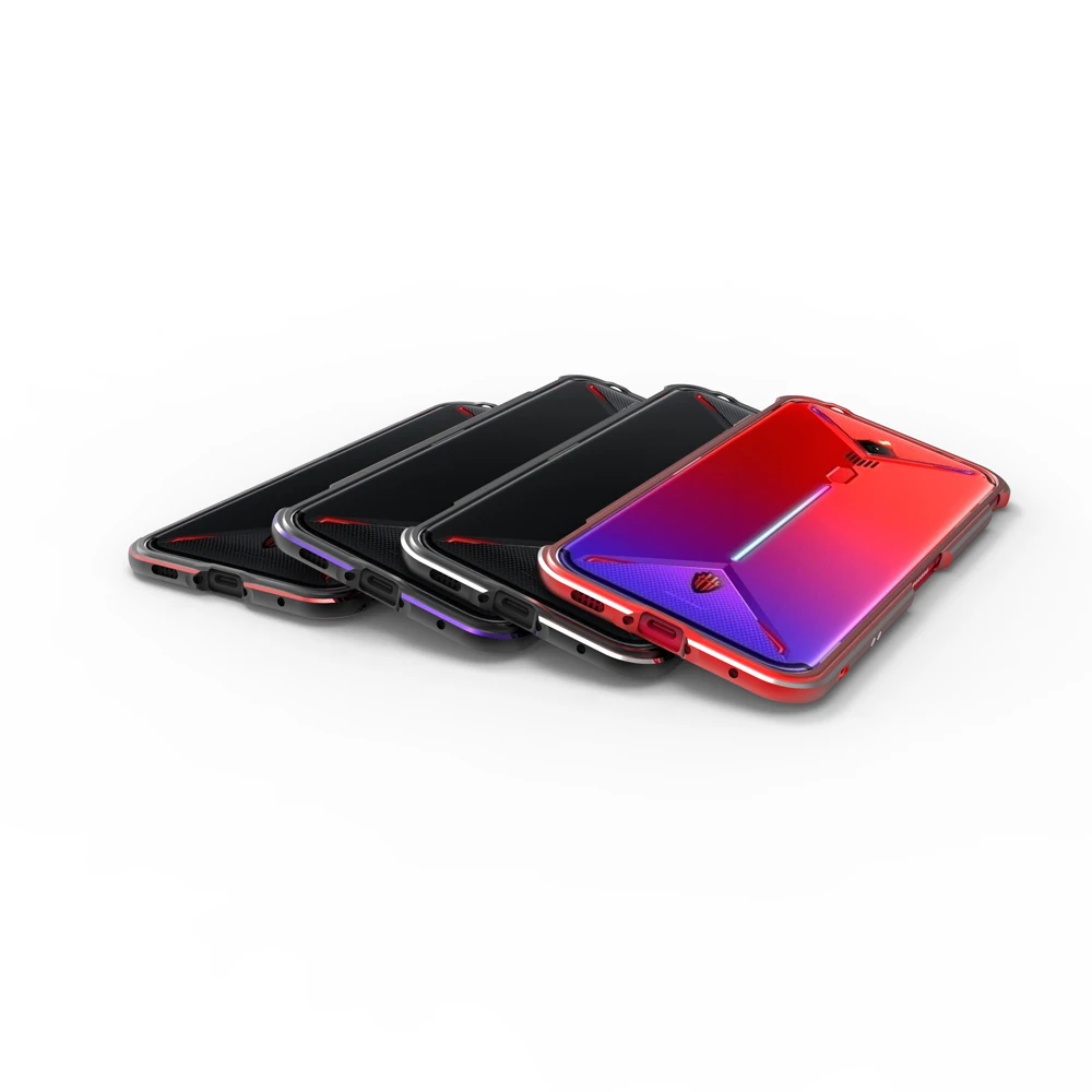 Для zte Nubia Red magic 3 Роскошный Ультратонкий металлический алюминиевый насадка на бампер чехол для zte Nubia Red magic 3
