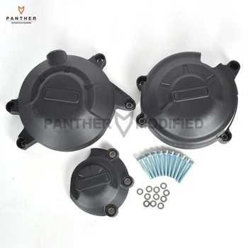 

Black Motorcycle Engine Guard Cover Protection Moto Protective Shell Case for GB Racing HONDA CBR500R CB500F 2013-2018