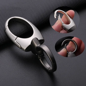 

Jobon Rotatable Keychain Women Men Durable Keychain for Car Key Ring Holder Egg Shape Bag Pendant Best Gift Jewelry Accessories