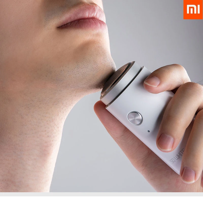 Xiaomi Mijia SO WHITE ED1 мини-электробритва для мужчин портативная Мужская бритва головка сухая влажная бритва моющийся триммер для бороды удобный