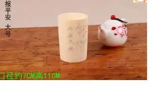 11x7cm Бамбуковая чашка, натуральная чашка, бамбуковое стекло для вина, не горячее, Бамбуковая чашка для вина, Бамбуковая чашка, Бамбуковая чашка, продукция из бамбука, экологическая продукция - Цвет: 11x7cm