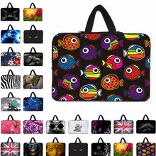 Скрытая ручка неопрена 1" 12" 1" 14" 1" 17" 15," 13,3" ноутбук сумка чехол для Toshiba Macbook acer sony hp IBM