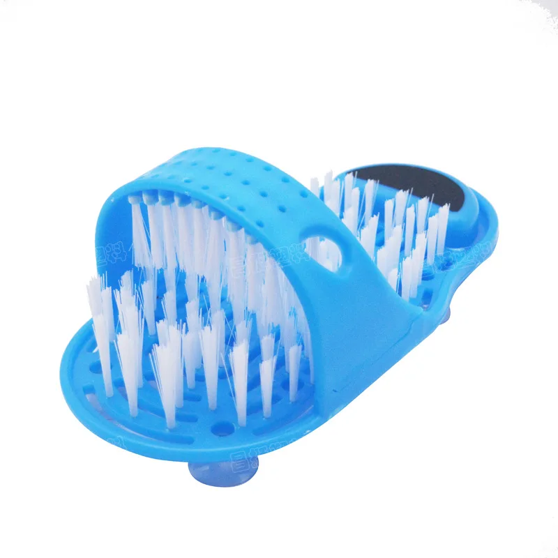 1Pcs Plastic Bath Shower Feet Massage Slippers Bath Shoe Brush Foot Washing Device Spa Removal Of Dead Skin Foot Care Tools 3