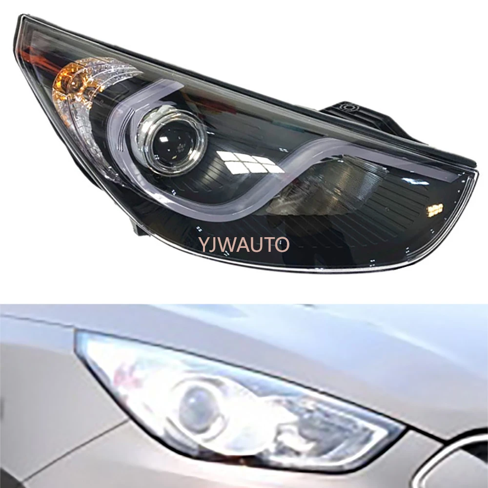 Головсветильник для Hyundai IX35 2009 2010 2011 2012 Автомобильная фара в сборе DRL Передняя s |
