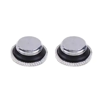 

2 Pcs Water Cooling Plug G1/4 Thread Low Profile Plug Water Cooler Plug Water Tank Radiator For PC Computer Water Cooling