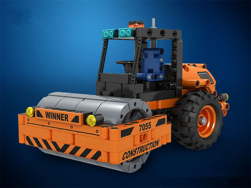 

2019 Creator Technic City Construction Vehicle Road Roller Model Building Blocks Bricks Educational Toys For Children Gift