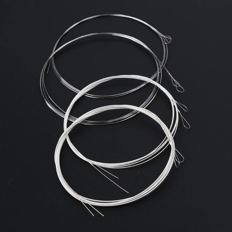 8Pcs/set Mandolin String Stainless Wire Mandolin Stringed Musical Instrument Accessories 0.25 0.36 0.61 0.86mm For mandolin strings