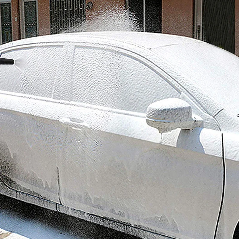 Автомойка 27 дюймов, выдвижная насадка для водяного шланга высокого давления, гибкий инструмент для очистки стекла со снежной пеной