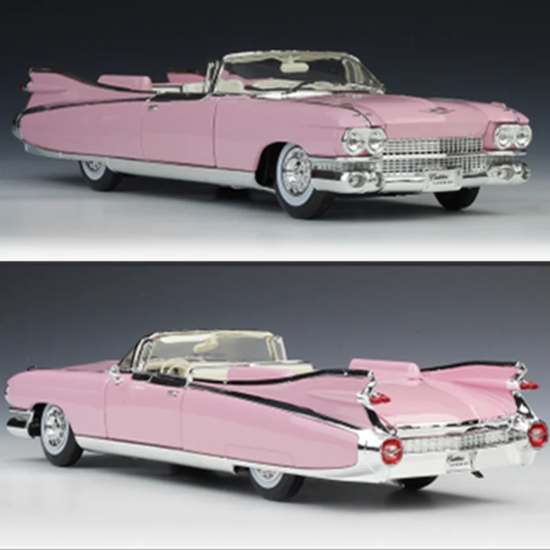 Коллекция 1:18 весы 31,5 см 1959 Eldorado Biarritz роскошная модель автомобиля литой под давлением Сплав Классический дисплей автомобиля для детей и взрослых