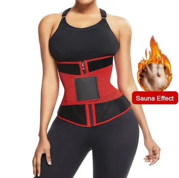 

Neoprene Waist Slimmer Shaper Sweat Waist Trainer Corsets Slimming Belt for Women Weight Loss Compression Trimmer Workout 2020