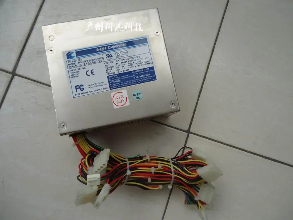 Enlight EN-8407362 у AP2-5400F-RV2S серверный источник питания 400 Вт | Компьютеры и офис
