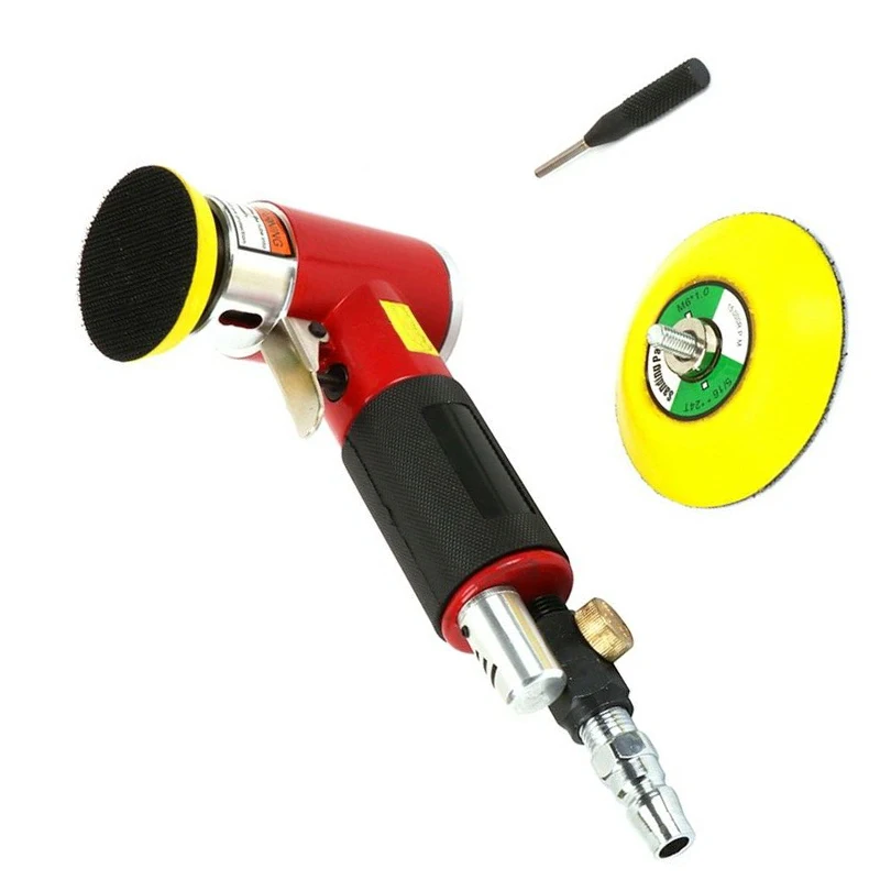 

AIR PNEUMATIC SANDER CAR POLISHER BUFFER 2/3 INCH ROTARY TOOL SANDING KIT SET