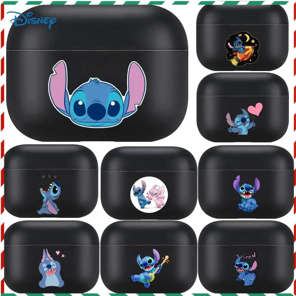 

Stitch For Airpods pro 3 case Protective Bluetooth Wireless Earphone Cover for Air Pods airpod case air pod Cases black 1 2