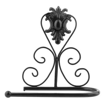 

1pc Vintage Toilet WC Kitchen Paper Roll Holder Iron Tissue Bathroom Accessories Toilets Holder Wall Mount Rack Hanger