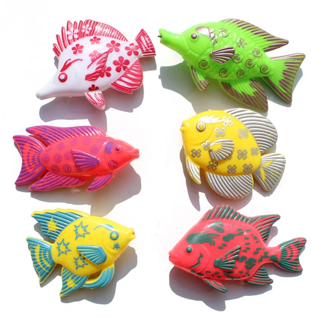 Children's Magnetic Fishing Game Fish Toy Magnetic Game Children Fishing Toy Exercise Body Coordination Suit Gift To Children 2