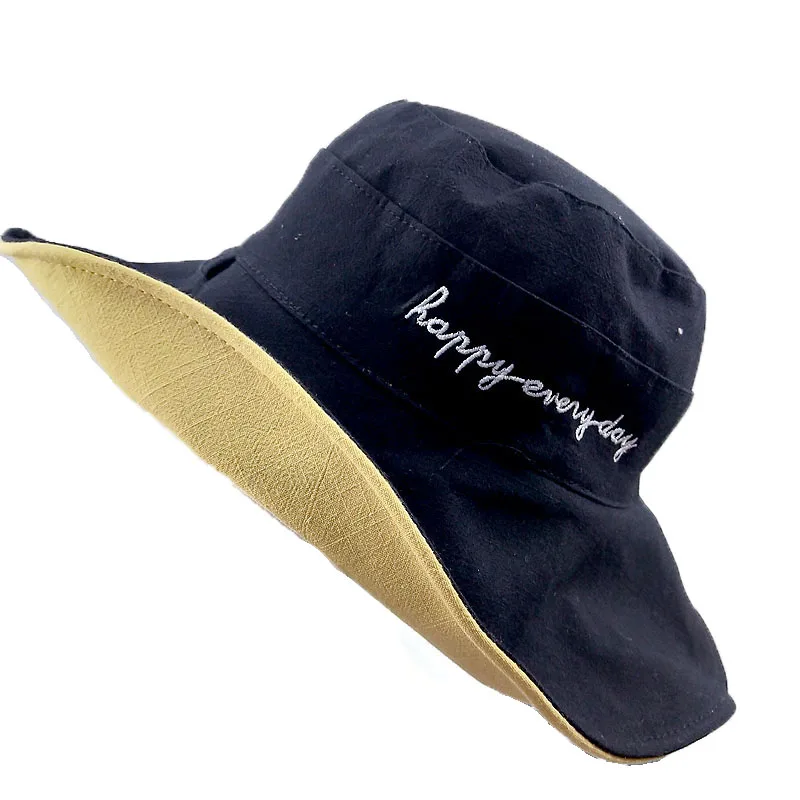 Новая шляпа от солнца женский двухсторонние большие карнизы Рыбацкая шляпа весной и летом мужской загорать шляпа на открытом воздухе шляпа от солнца - Цвет: style 5
