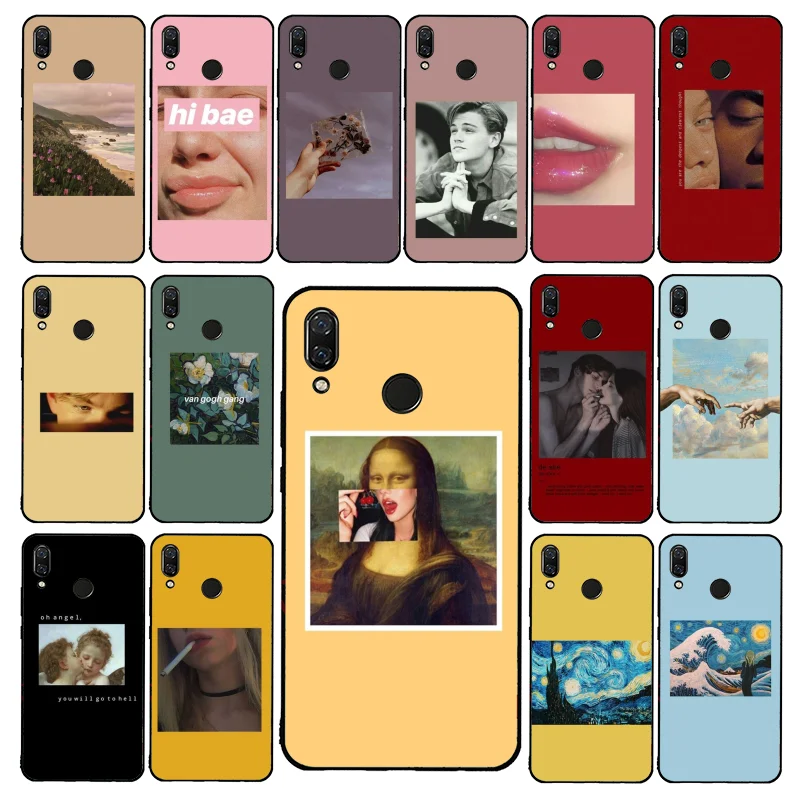 Чехол Yinuoda для телефона с изображением прекрасного искусства Ван Гога Моны Лизы