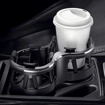 

Car Double Hole Water Cup Holder Multifunctional Plug-in Extender Car Cup Holder Accessories Beverage Rack Insulation Cup Holder