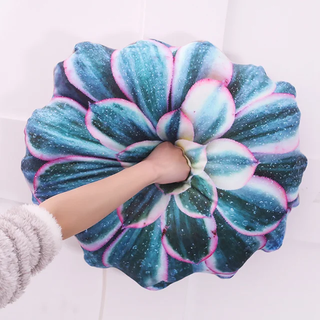 Soft Simulated Succulent Plant Cactus Plush Toy Stuffed Cute Pillow Sofa Cushion Family Decor For Kids Child Adult Birthday Gift 4