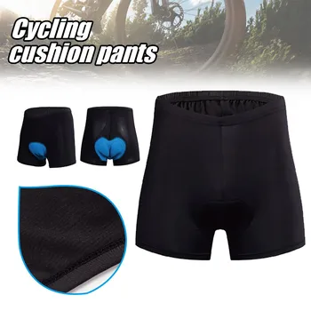 3D Gel Shorts Underwear Men Padded Breathable Lightweight Bicycle Cycling Mountain MTB Bike Sport Compression Tights Shorts#p4 tanie i dobre opinie COTTON Przeciwpotne Szybkoschnące Biker Shorts Dobrze pasuje do rozmiaru wybierz swój normalny rozmiar Sukno
