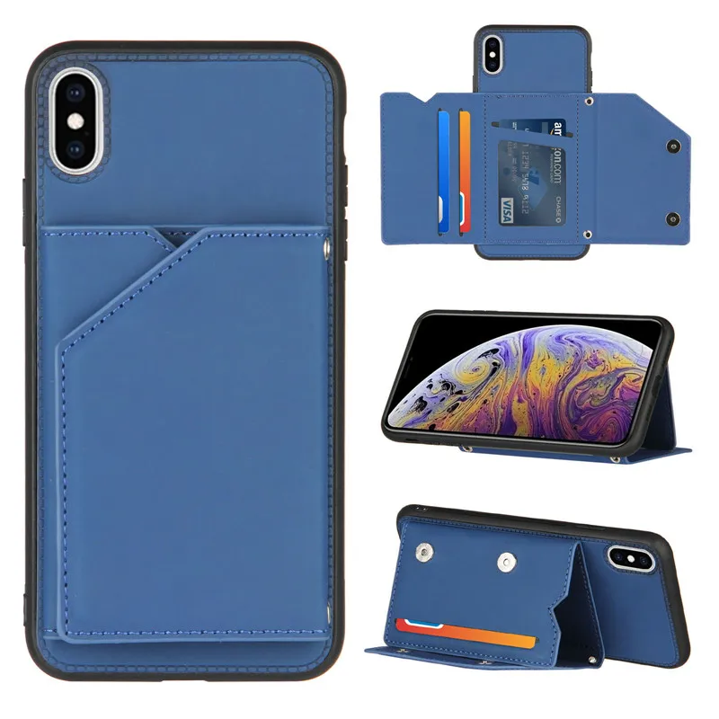 the puffer case Lật Bao Da Điện Thoại Cho Iphone 7 8 SE2020 X Xs Max 11 11pro 12 12Mini 12Pro Chống thả Chân Đế Lưu Trữ Thẻ Bảo Vệ protective phone cases