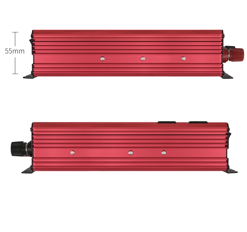 XUYUAN 1200 Вт автомобильный инвертор DC 10 V-11 V к переменному току 110V Мощность инвертор вольт конвертер Зарядное устройство инверсор трансформатор Синусоидальная волна штепсельная вилка стандарта США