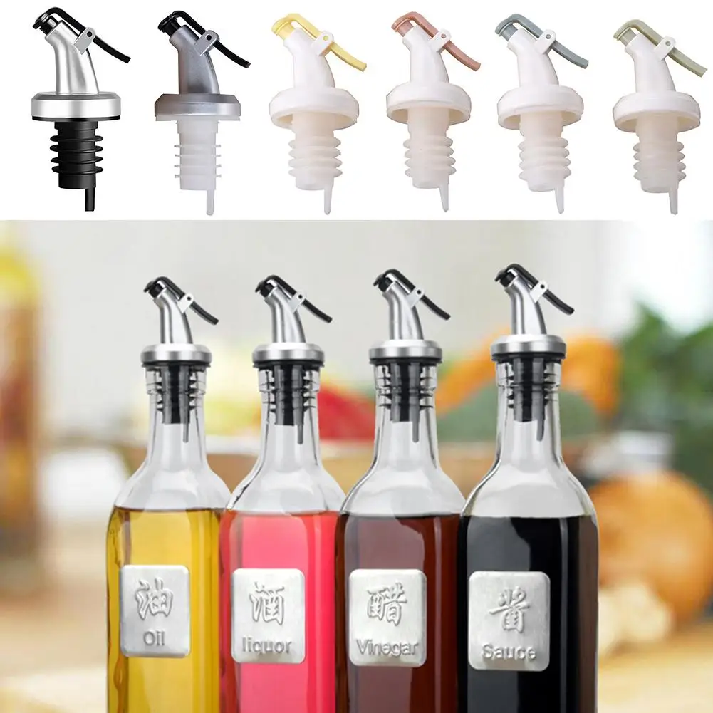 Sprayer Liquor Dispenser Nozzle Flip Top Olive Oil Wine Vinegar Bottle