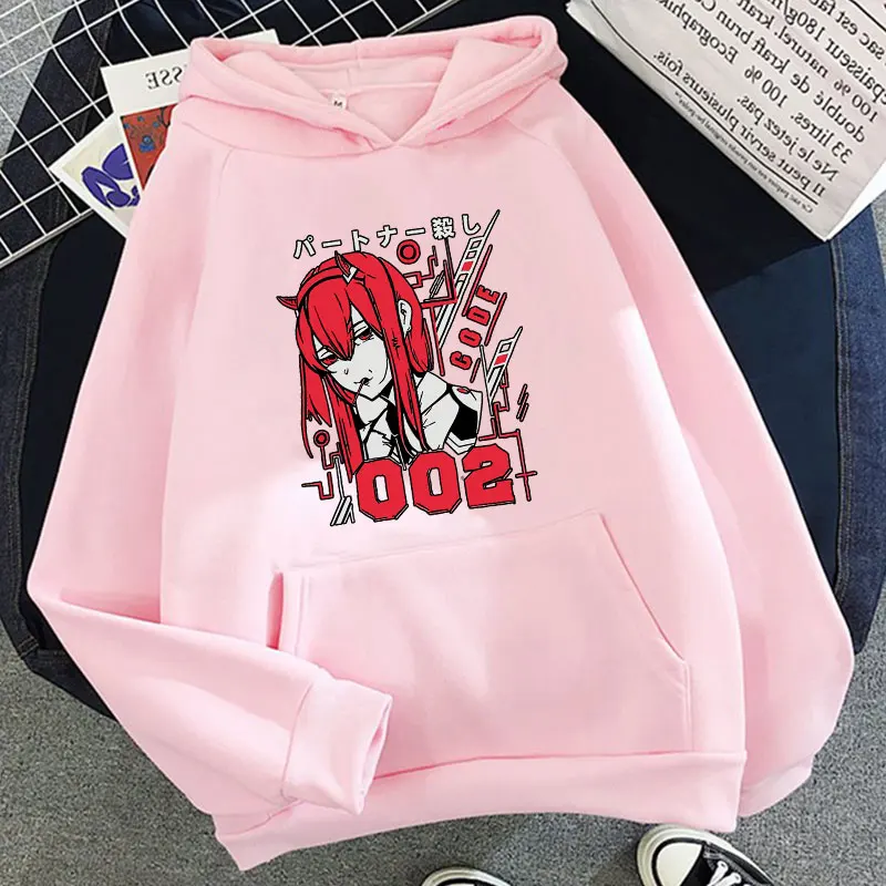 Waliicorners Streetwear Graphic Sweatshirts Unisex Hoodies Anime Darling In The Franxx Zero Two Hoodies 12 Hb8acd2e656234849add42c4285dc7b8c5