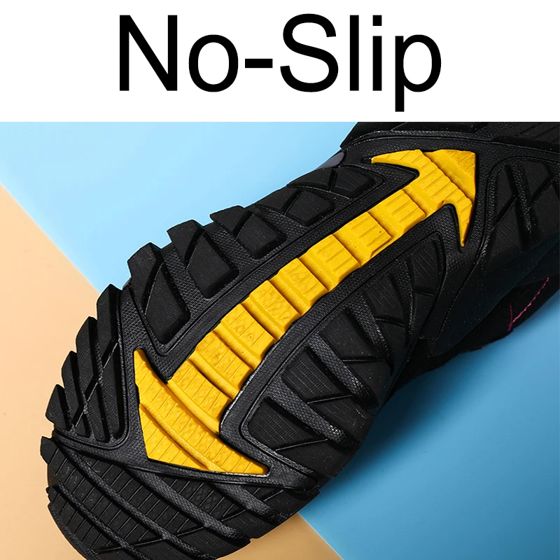 STS Women's Outdoor Hiking Flats Shoes Hiking Shoes Women Suede Waterproof Keep Warm Anti-Slip Climbing Mountain Flat Sneakers