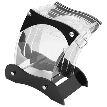 

Kitchen Knife Block Transparent Acrylic Knife Display Holder Knife Storage Rack Tilt Style Inserted Cutter Organizer Tool