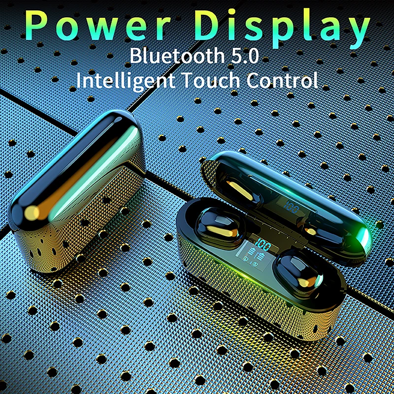 DUSH New Arrivals Wireless Bluetooth Earphone Headset 5 0 Waterproof and Sweatproof earbuds Suitable for Xiaomi Huawei iPhone