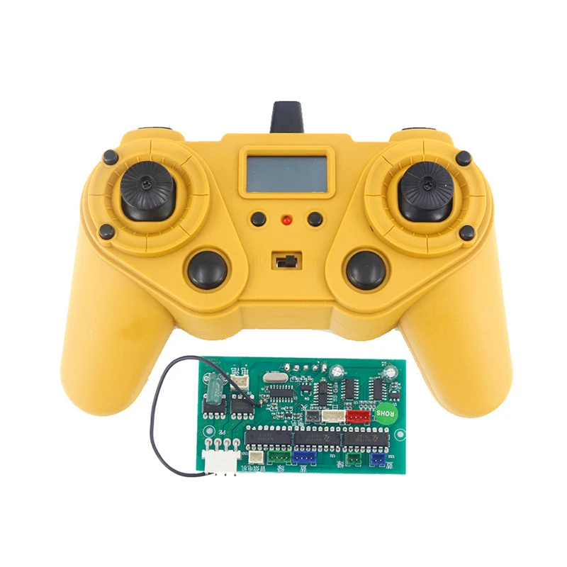 

23CH 2.4G Remote Controller 7.4V Receiver Board Spare Parts Fit for HUINA 1580 580 RC Excavator Engineering Vehicle