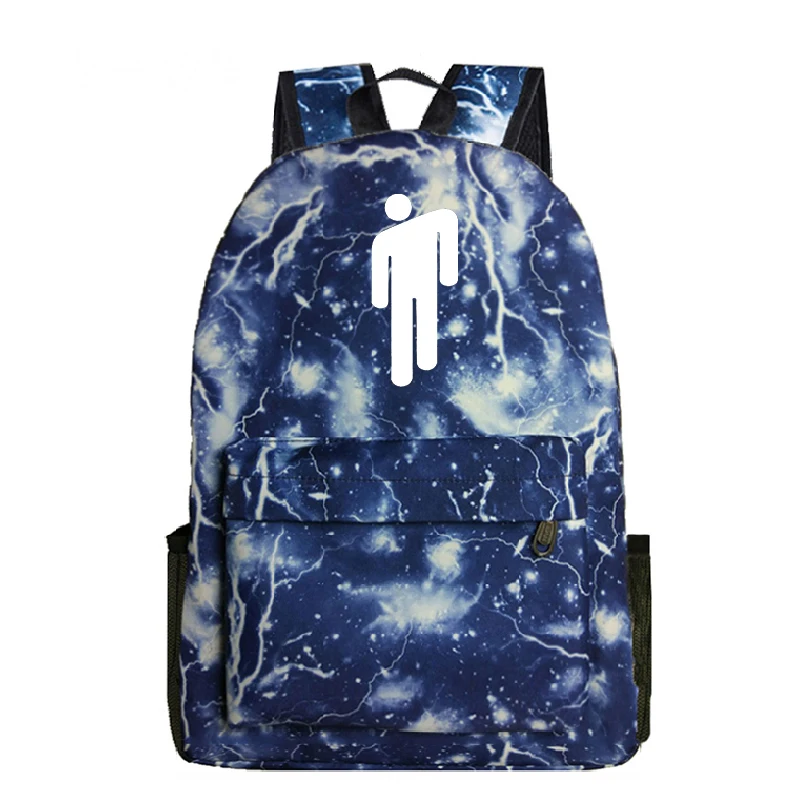 7 Sac A Dos Femme Billie Eilish рюкзак для путешествий, холщовый рюкзак для ноутбука, Mochila Mujer, женская и мужская сумка для книг, школьный рюкзак, рюкзак, DJ певцы - Цвет: 7