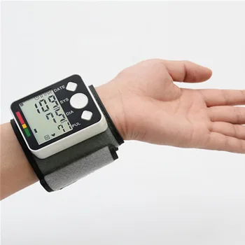 

BMC Wrist Digital Blood Pressure Monitor Automatic Sphygmomanometer Smart Medical Machine Measure Pulse Rate Fitness Measurement