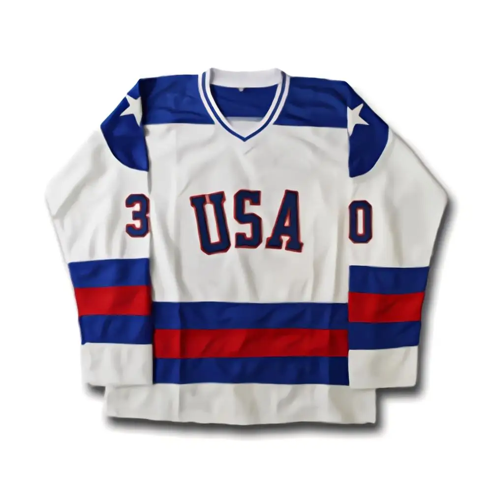 1980 Miracle on Ice USA Team Eishockey Trikots Jersey #17 #21 ERUZIONE #30 CRAIG 
