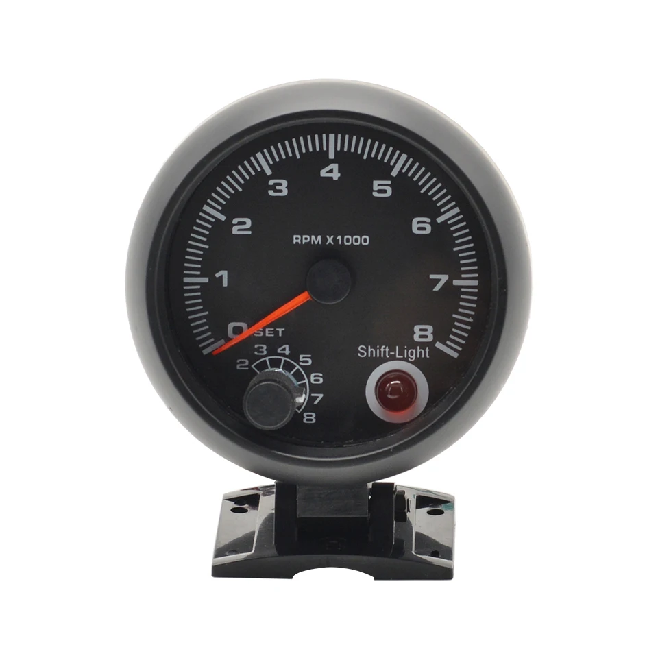 3.75 (95mm) Auto Gasoline Engine Car 4.6.8 Cylinder Tachometer Gauge High  Speed Stepping Motor 8000 RPM Meter Free Shipping