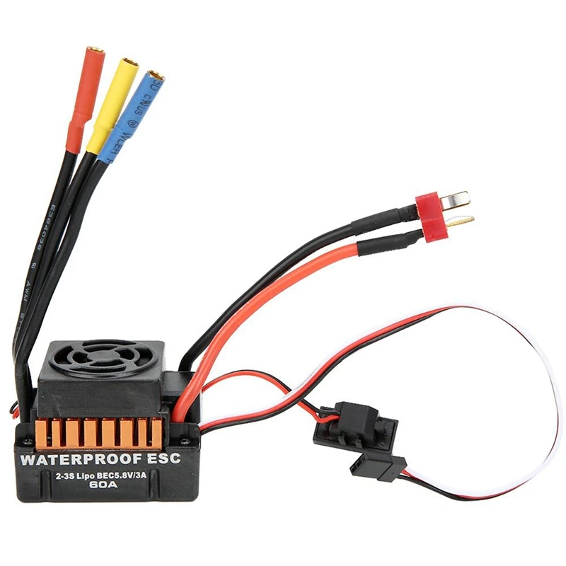 540 бесщеточный двигатель 60A ESC комплект для RC автомобиля 1/18 A959 A979 A969 аксессуар