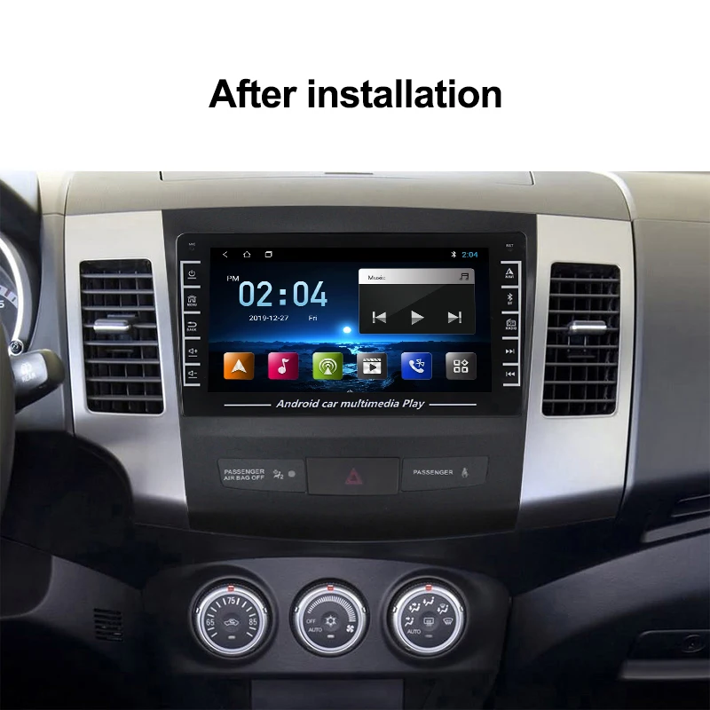 Android System 2din Car Radio Multimedia Video Player For Mitsubishi Outlander XL 2006 2007 2008-2011 Navigation GPS Audio 2 DIN |