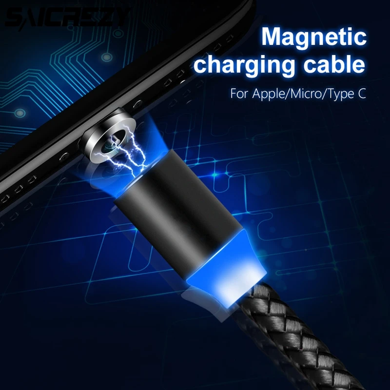 Роскошный Магнитный usb-кабель для быстрой зарядки и передачи данных для samsung Galaxy A10 A10s A10E A20 A20E A30s A40 A50S A70S A80 A90 5G