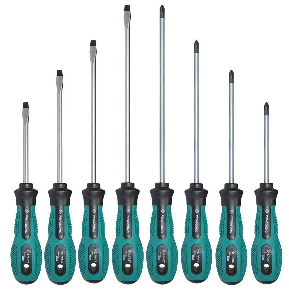 1pc isolado pp lidar com chave de fenda mão chave de fenda ferramenta de reparo do eletricista multi ferramentas manuais