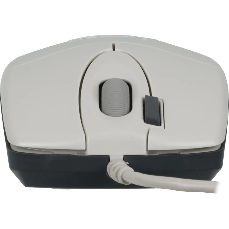 Мышь A4 OP-620D белый/синий оптическая(1000dpi) USB1.1(2but