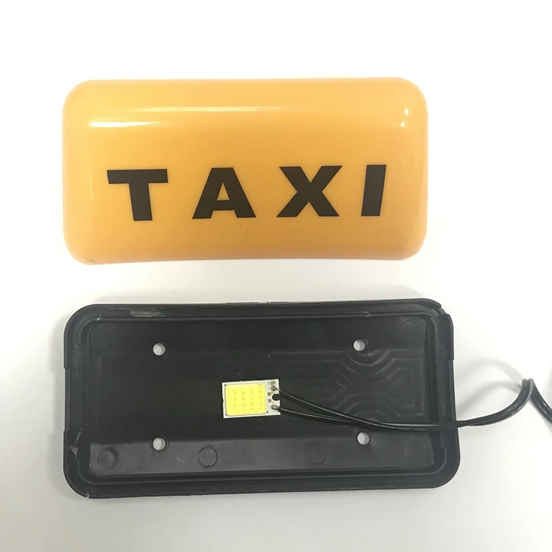 DHBH-TAXI светодиодный индикатор светильник знак СВЕТОДИОДНЫЙ дневной светильник Автомобильные дневные ходовые огни DC 12 В 3 Вт Авто Вождение на крыше кабины светодиодный знак автомобиля Sty