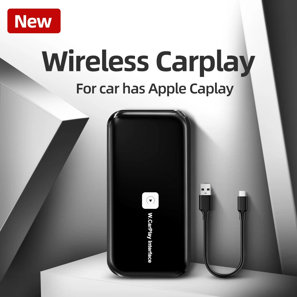 5G Wireless Apple Carplay Dongle Mirrorlink Smart Media Box Car Play Wifi Adapter USB for  IPhone  Android Phone Accessories
