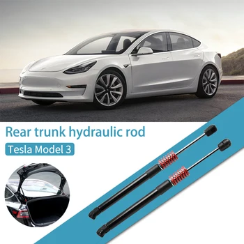 

2pcs Rear Trunk Tail Gate Tailgate Boot Gas Spring Shock Lift Struts Support Rear Trunk Hydraulic Rod For Tesla Model3 2017-2019