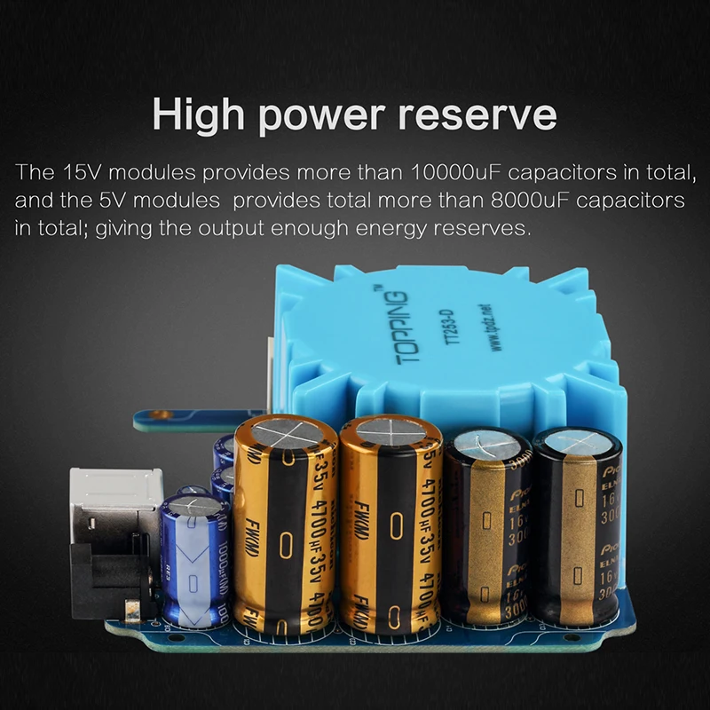 TOPPING P50 Linear Power Supply Made for D50S A50