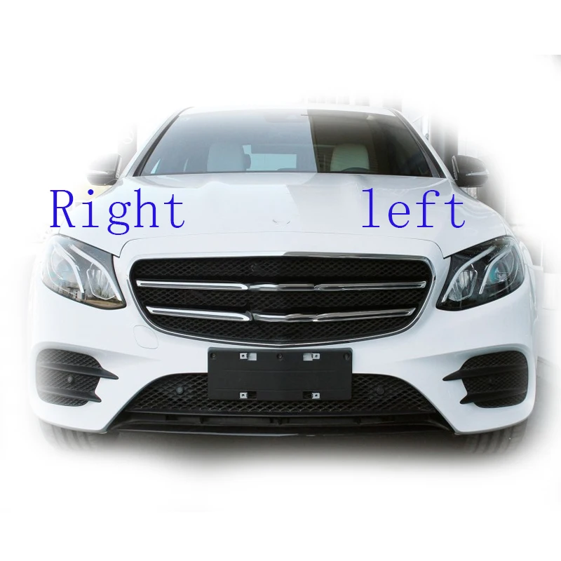 Пластиковый черный абажур для передних фар Mercedes Benz E class w213 E200 E300L|Абажуры| |