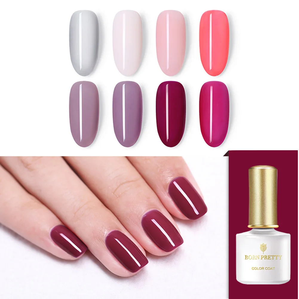 BORN PRETTY Jelly серия фототерапия клей для нейл-арта лак гель Полупостоянный долговечный замачиваемый полигель маникюр декор