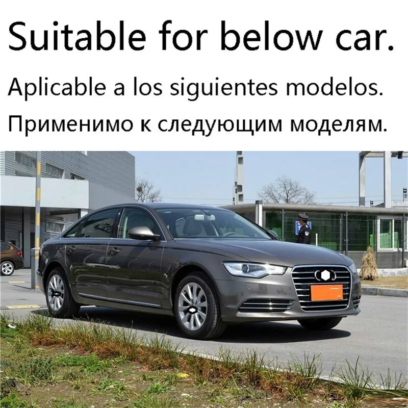 Защитная модификация персонализированные автомобильные наружные детали автомолдинги Спойлеры крылья 12 13 14 15 16 17 для Audi A6L