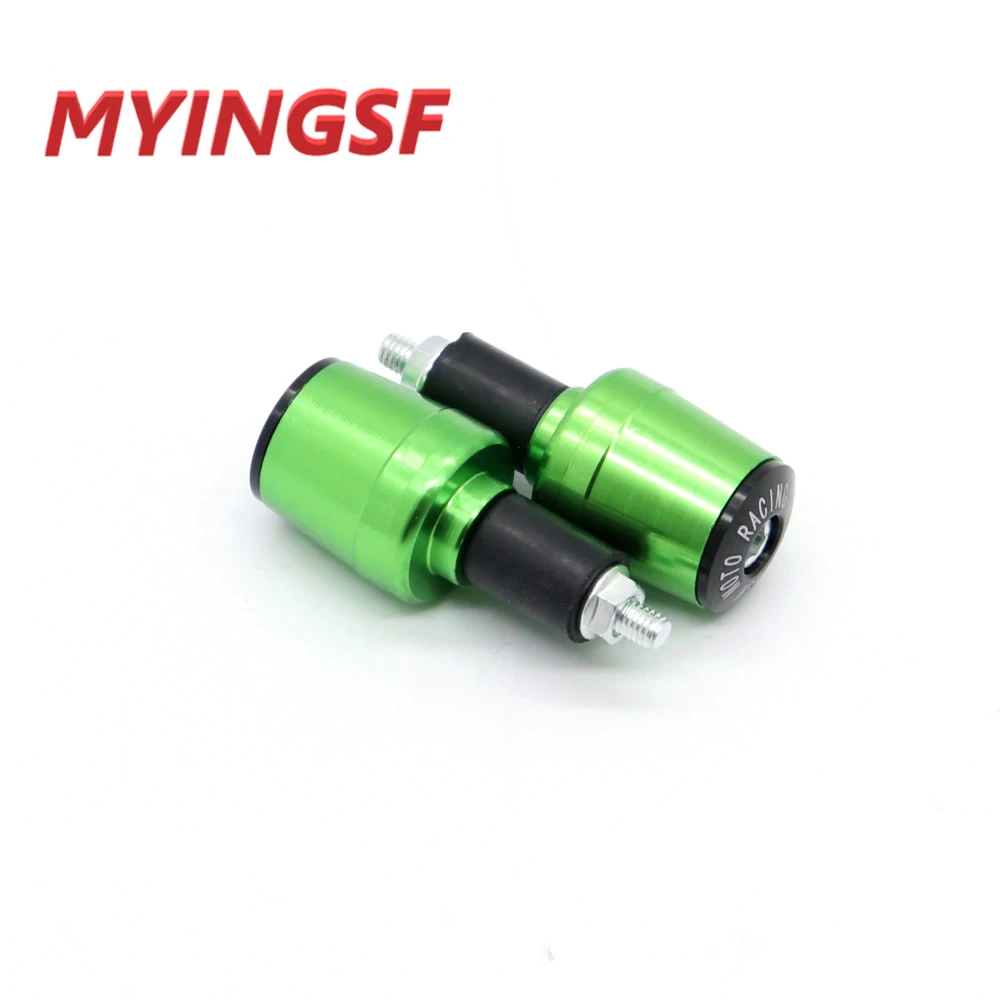 2pcs CNC Motorcycle Road MTB Bike Handlebar Cap Hand Grips Bar End Plug 7/8'' 22mm motor handlebar Counterweight grips ends